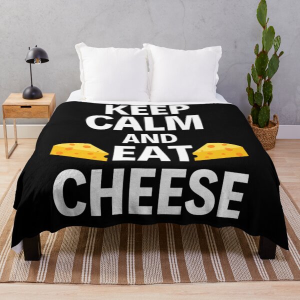 Item preview, Keep Calm And Eat Cheese | National Cheese Fondue Day | Cute Cheese Lover  designed and sold by chetan786.