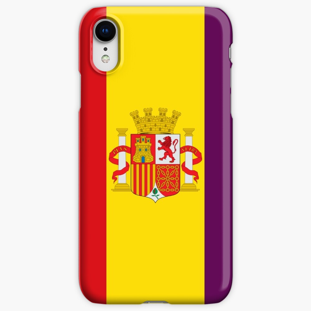 "Spanish Second Republic Flag Phone Case" iPhone Case & Cover by