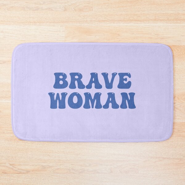 Item preview, Brave Woman Denim Quote  designed and sold by NAYANA S KUMAR.