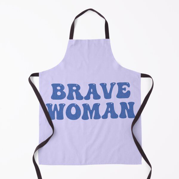 Item preview, Brave Woman Denim Quote designed and sold by NAYANA S KUMAR.