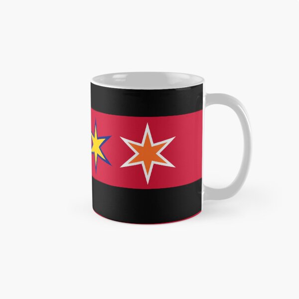 Item preview, Chicago City Flag - Blackhawks designed and sold by HootMoose.