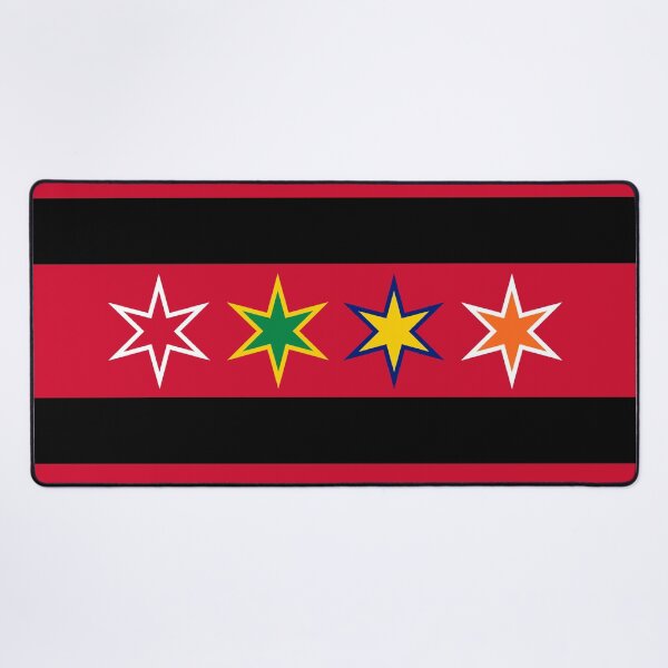 Item preview, Bandera de la ciudad de Chicago - Blackhawks designed and sold by HootMoose.