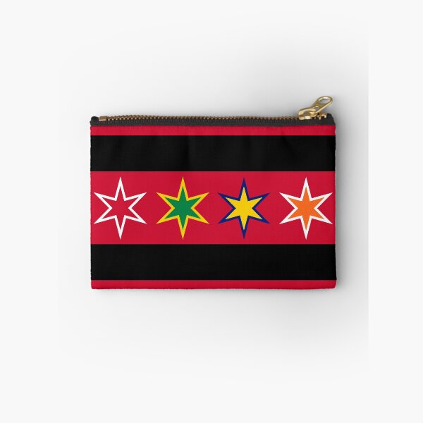 Item preview, Chicago City Flag - Blackhawks designed and sold by HootMoose.