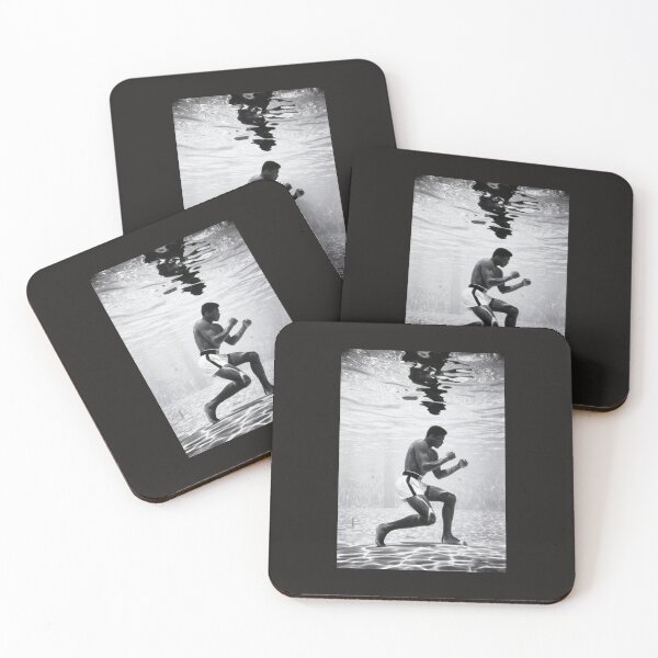 Item preview, underwater Poster Muhammad Ali designed and sold by yakefibernam.