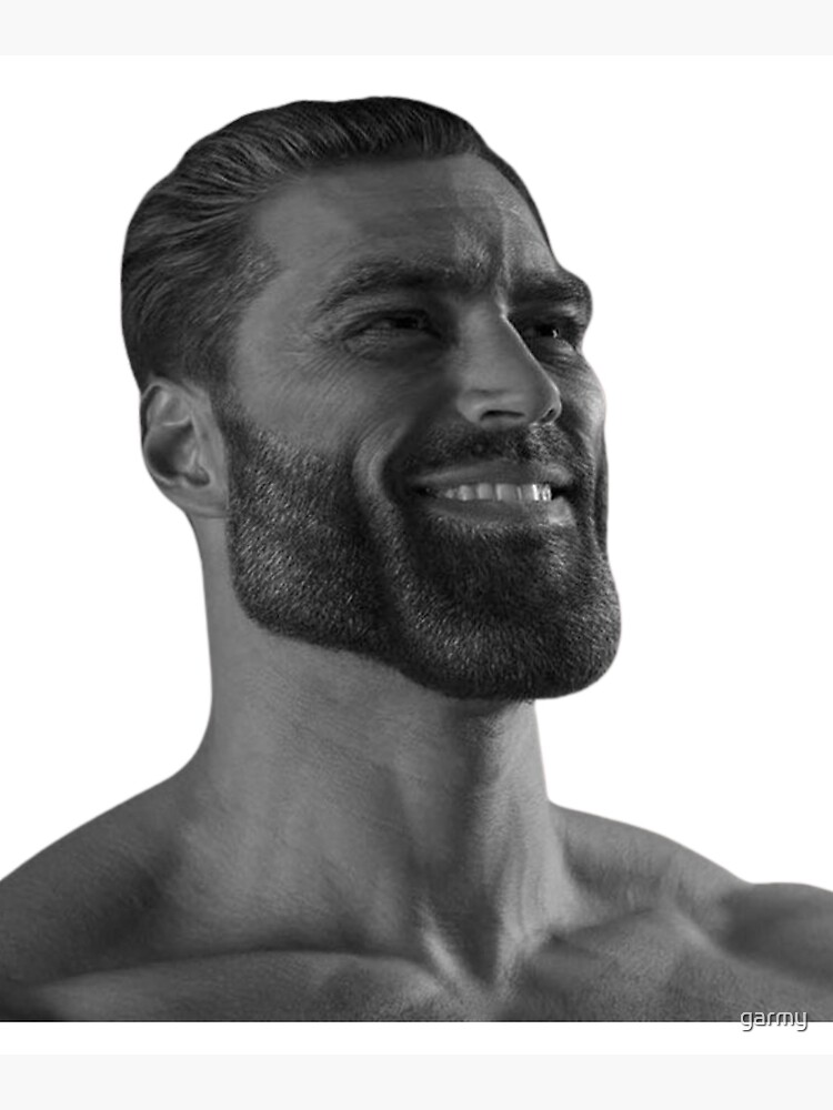 Meme of giga chad