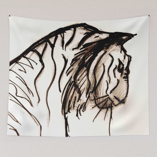 Item preview, WHITE TIGER designed and sold by ArredondoPrime.