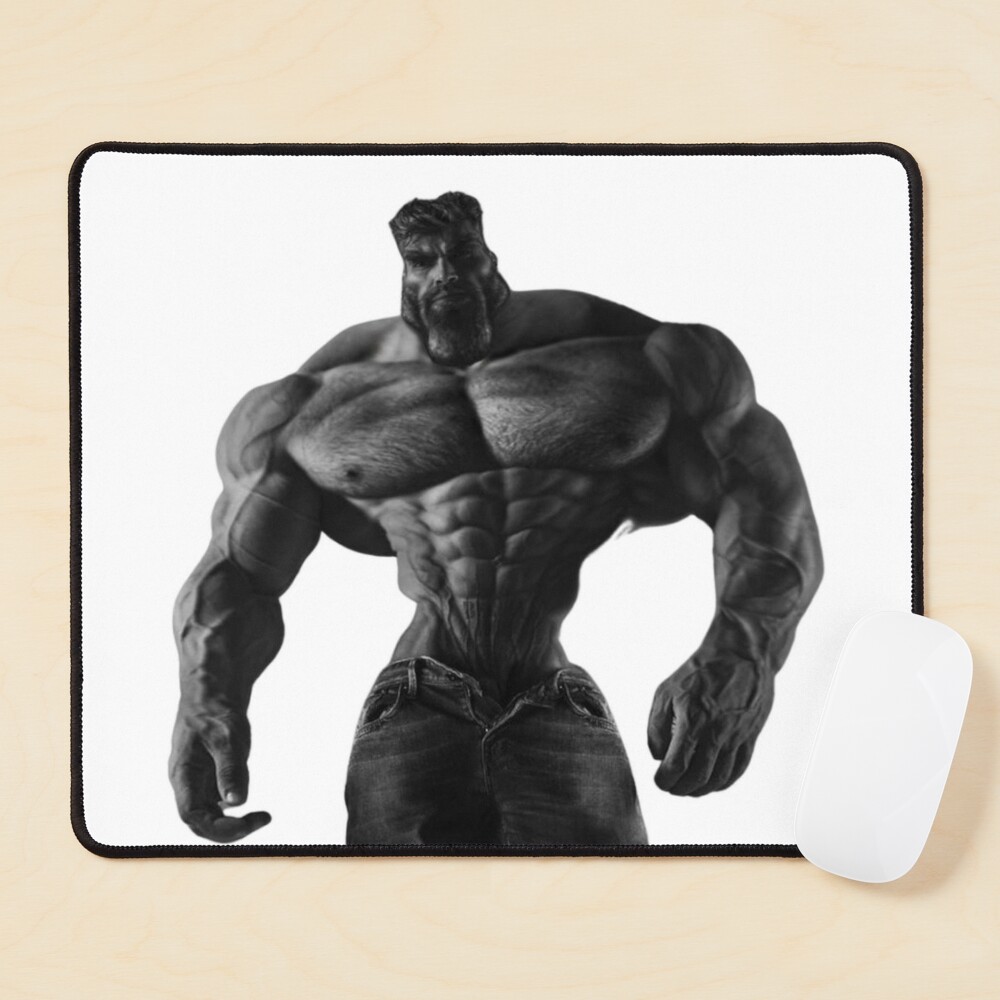 Gigachad  Mouse Pad for Sale by OldDannyBrown