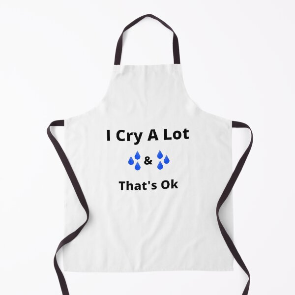 Item preview, I Cry A Lot and That's Ok - funny and cute T-Shirts Quotes designed and sold by Designspot2020.