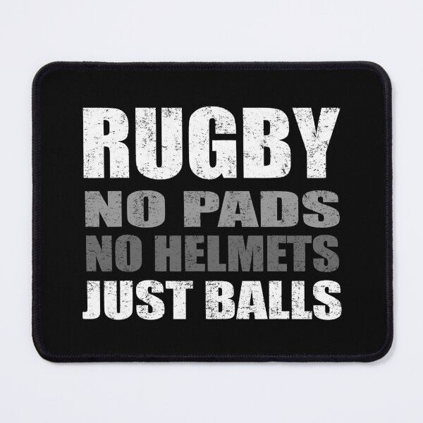Artikelvorschau, Rugby, keine Pads, keine Helme, nur Bälle – Rugby-Liebhaber entworfen und verkauft von judysophia.