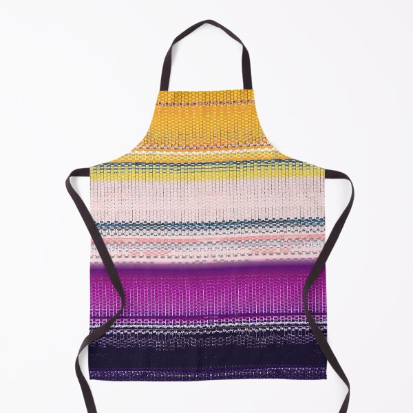 Item preview, Sarape mexico art non binary flag designed and sold by SIRAKIRI.