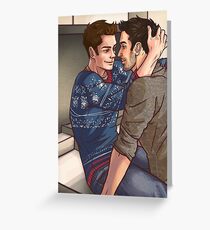 Sweater Weather- Sterek Greeting Card