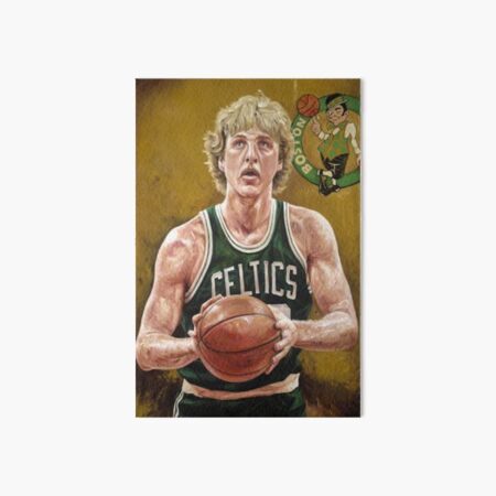 Art Larry Bird Wallpaper | Art Board Print