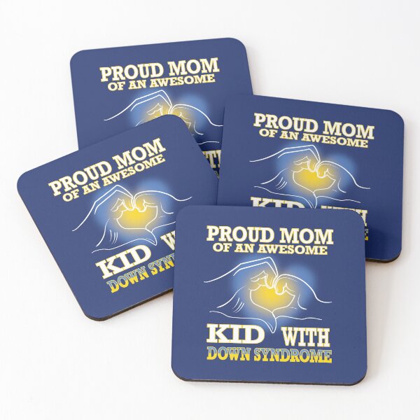 Item preview, Proud Mom of an Awesome Kid with Down syndrome designed and sold by koonam.