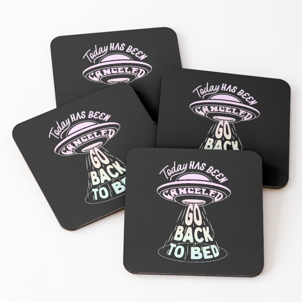 Item preview, Today Has Been Canceled Go Back To Bed, holographic designed and sold by SKivinta.
