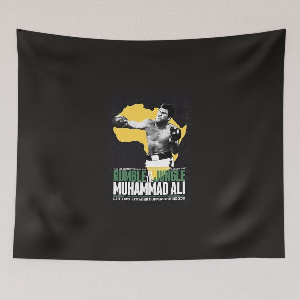 Item preview, rumble in the jungle ali king Poster Muhammad Ali designed and sold by bernascrga.