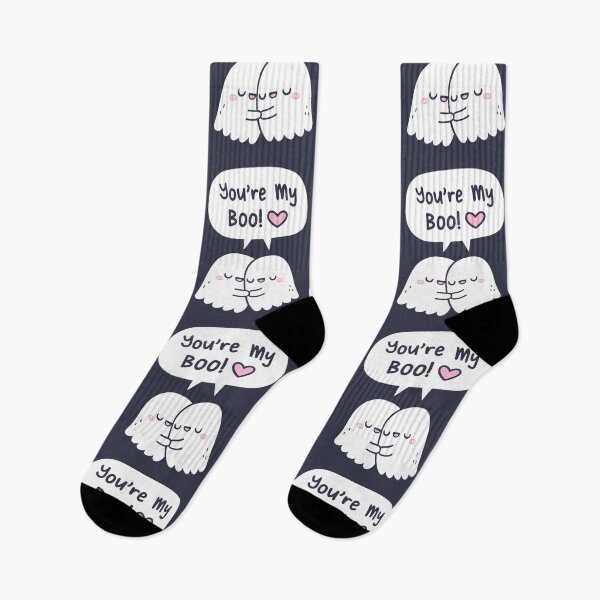 Item preview, Cute Hugging Ghosts You're My Boo Besties designed and sold by rustydoodle.
