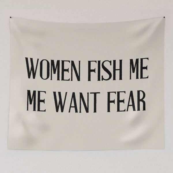 Item preview, WOMEN FISH ME. ME WANT FEAR designed and sold by brodolo.