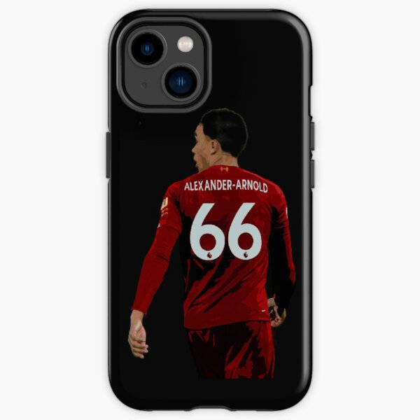 iPhone 8 Official Liverpool Football Club Full Face Black Jurgen Klopp Illustrations Black Guardian Case Compatible for iPhone 7 