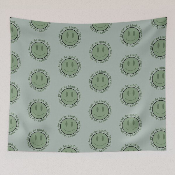 Item preview, Be Kind Be Brave Be Happy Be True Be You Sage Green  designed and sold by ViviTV.