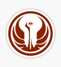Small Jedi Order logo Sticker