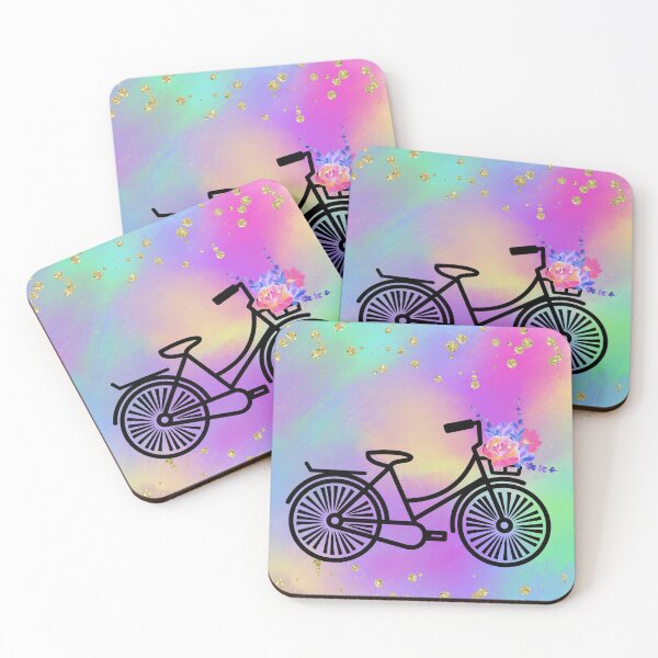 Item preview, Bicycle colorful flower basket romantic designed and sold by BePosh.