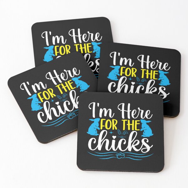 Item preview, I'm here for the chicks PNG Print-Ready t-shirt design, and best-selling design designed and sold by TshirtStoreBD24.