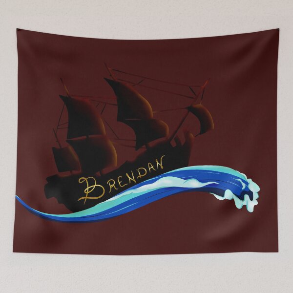 Item preview, Brendan Name Art designed and sold by AvalonUnmuzzled.