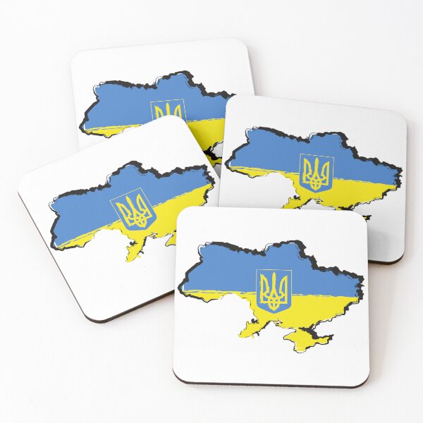 Item preview, ukraine Maps illustration with logo  designed and sold by X-Trends.