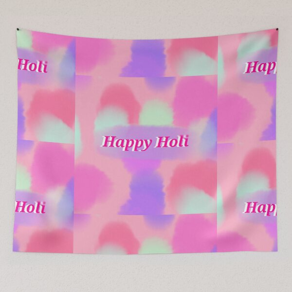 Item preview, Happy Holi (Merch) designed and sold by Whitetiger5690.