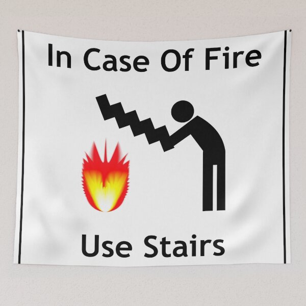 Item preview, In Case Of Fire designed and sold by 13th1rt3en.