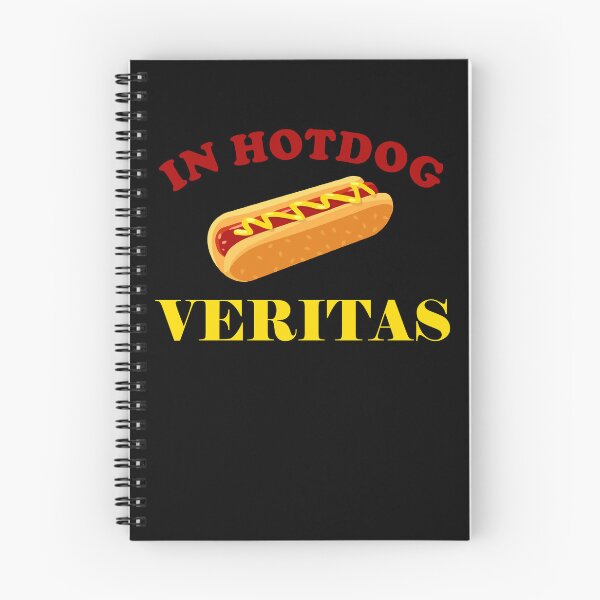Artikelvorschau, In Hotdog veritas - lustiger Akademiker Grill Spruch entworfen und verkauft von VitoTDesign.