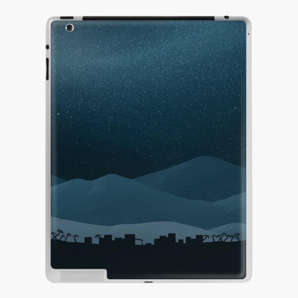 Midnight Mountain Village iPad Skin