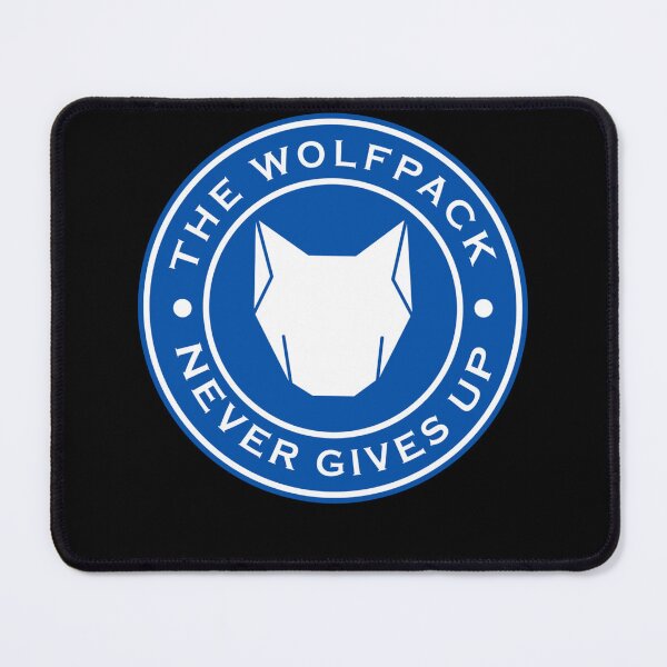 Item preview, The Wolfpack Never Gives Up Deceuninck Quick-Step Alpha Vinyl Cycling Team 2022 Sticker designed and sold by rosebell76.