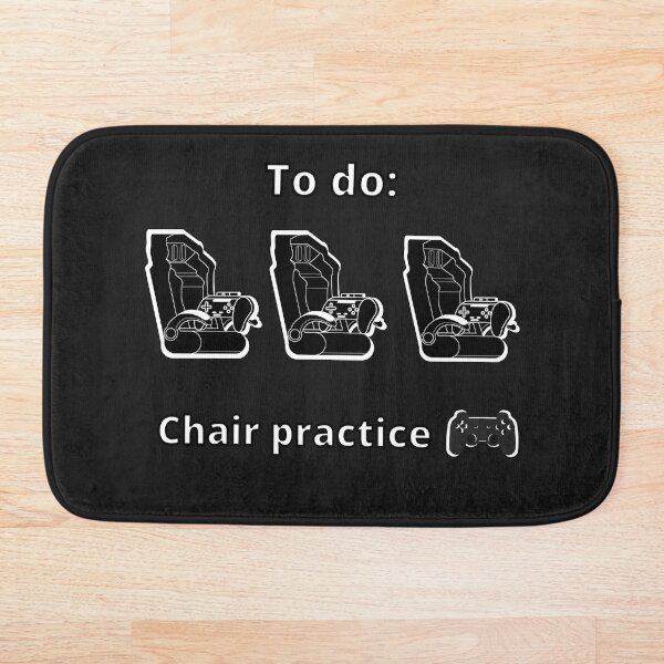 Item preview, Lista de tareas para los jugadores: práctica en silla. designed and sold by Cherrychairs.