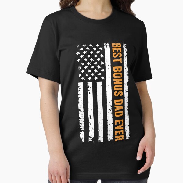 Item preview, Best Bonus Dad Ever American Flag Shirt, Bonus Dad Shirt, Gift For Bonus Dad, Daddy Shirt, Best Dad Ever Shirt, Gift For Dad, Step Dad Shirt designed and sold by aymob.