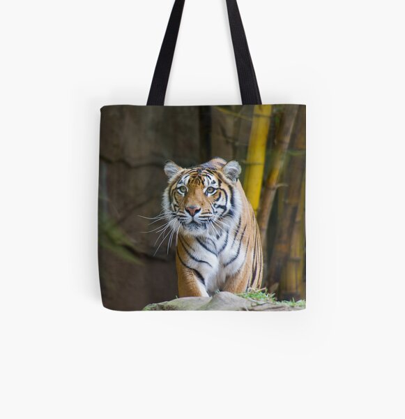 Tiger All Over Print Tote Bag