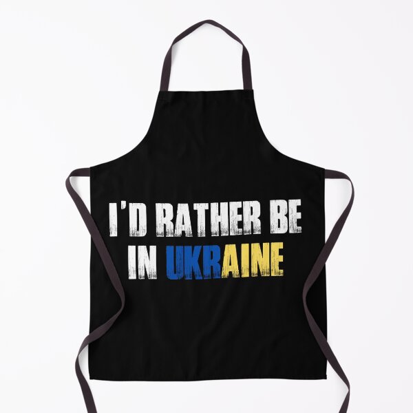 Item preview, Vintage I would rather be in Ukraine Typography designed and sold by X-Trends.