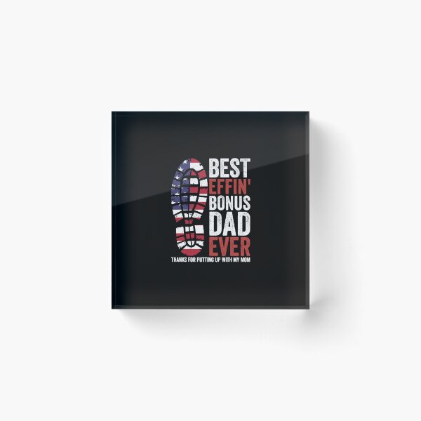 Item preview, Best Effin’ Bonus Dad Ever Thanks For Putting Up With My Mom Shirt, Daddy American Flag Shirt, Stepfather Gift Shirt, Patriotic Dad Gift designed and sold by aymob.
