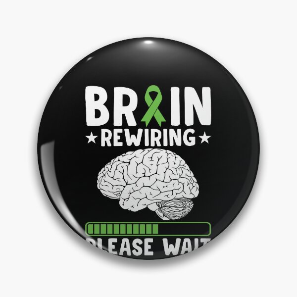 Item preview, Brain Rewiring Please Wait Shirt, Traumatic Brain Injury Shirt, TBI Warrior Shirt, Brain Tumor Shirt, Brain Cancer Shirt, Brain Surgery Tee designed and sold by aymob.