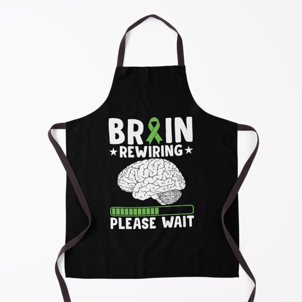 Item preview, Brain Rewiring Please Wait Shirt, Traumatic Brain Injury Shirt, TBI Warrior Shirt, Brain Tumor Shirt, Brain Cancer Shirt, Brain Surgery Tee designed and sold by aymob.