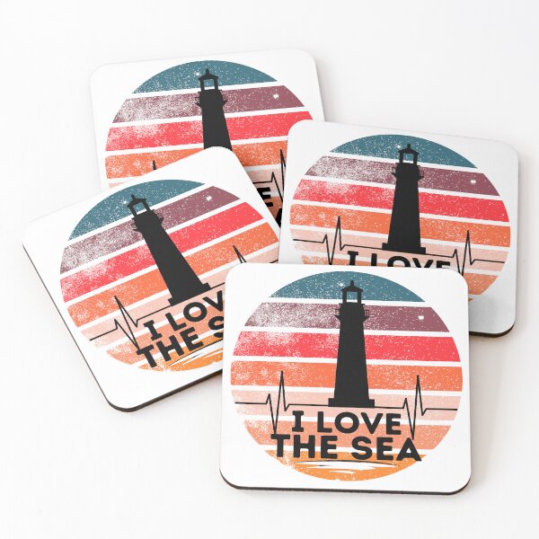 Item preview, I love the sea, lighthouse designed and sold by PlanBesser.