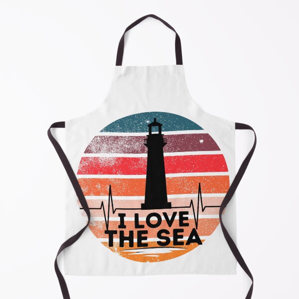 Item preview, I love the sea, lighthouse designed and sold by PlanBesser.