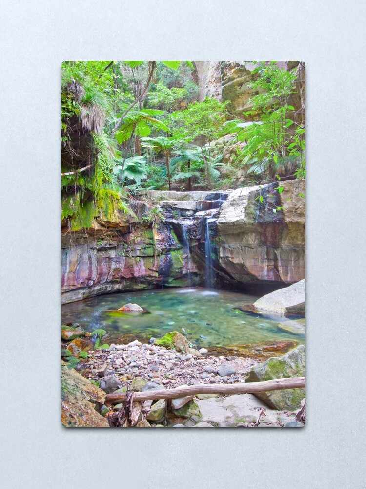 Alternate view of The Moss Gardens II Metal Print