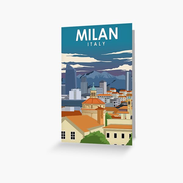 Milano Greeting Cards for Sale