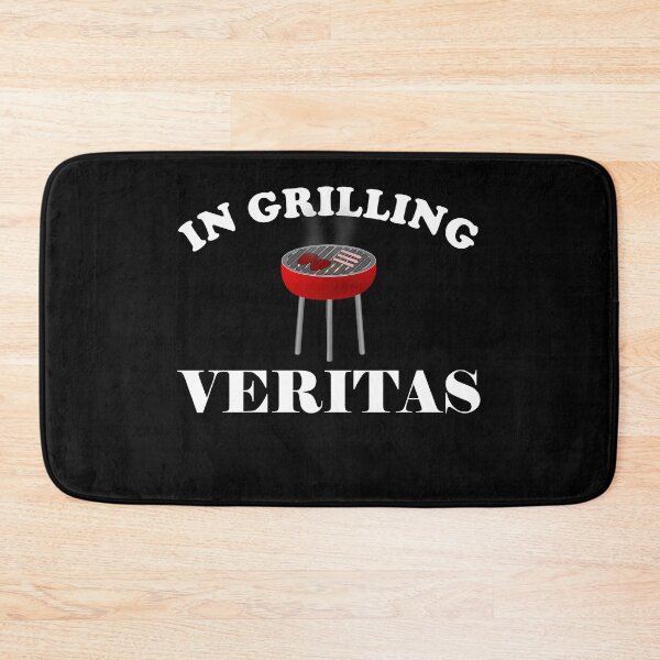 Item preview, In grilling veritas - funny academic BBQ saying designed and sold by VitoTDesign.