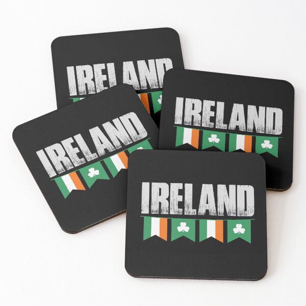 Artikelvorschau, Irland Weiß BAlte Typografie entworfen und verkauft von X-Trends.