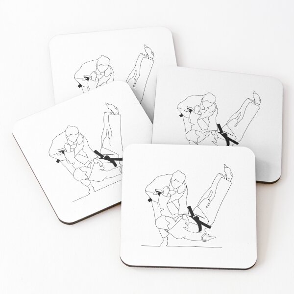 Item preview, Japan Judo sport minimalism drawing  designed and sold by Blondiabshop.