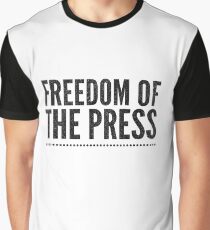 Freedom Of The Press Graphic T-Shirt
