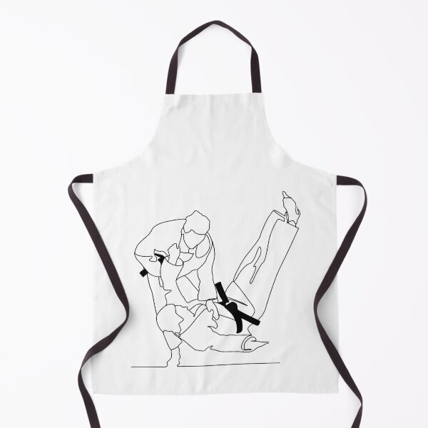 Item preview, Japan Judo sport minimalism drawing designed and sold by Blondiabshop.