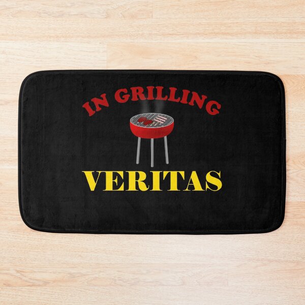 Item preview, In grilling veritas - funny academic BBQ saying designed and sold by VitoTDesign.